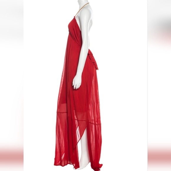 Yves Saint Laurent halter maxi dress - Picture 6 of 11